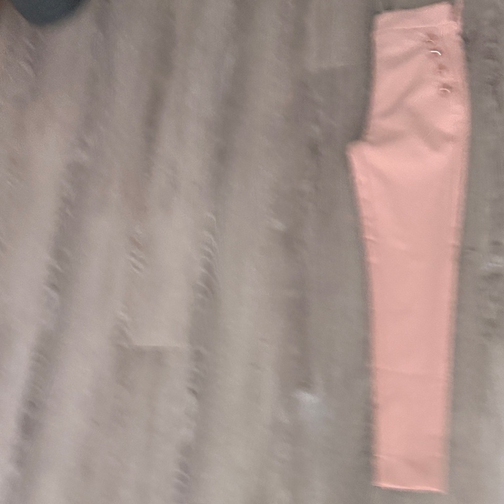 Stylish Pink High-Waisted Pants - Picture 3 of 5